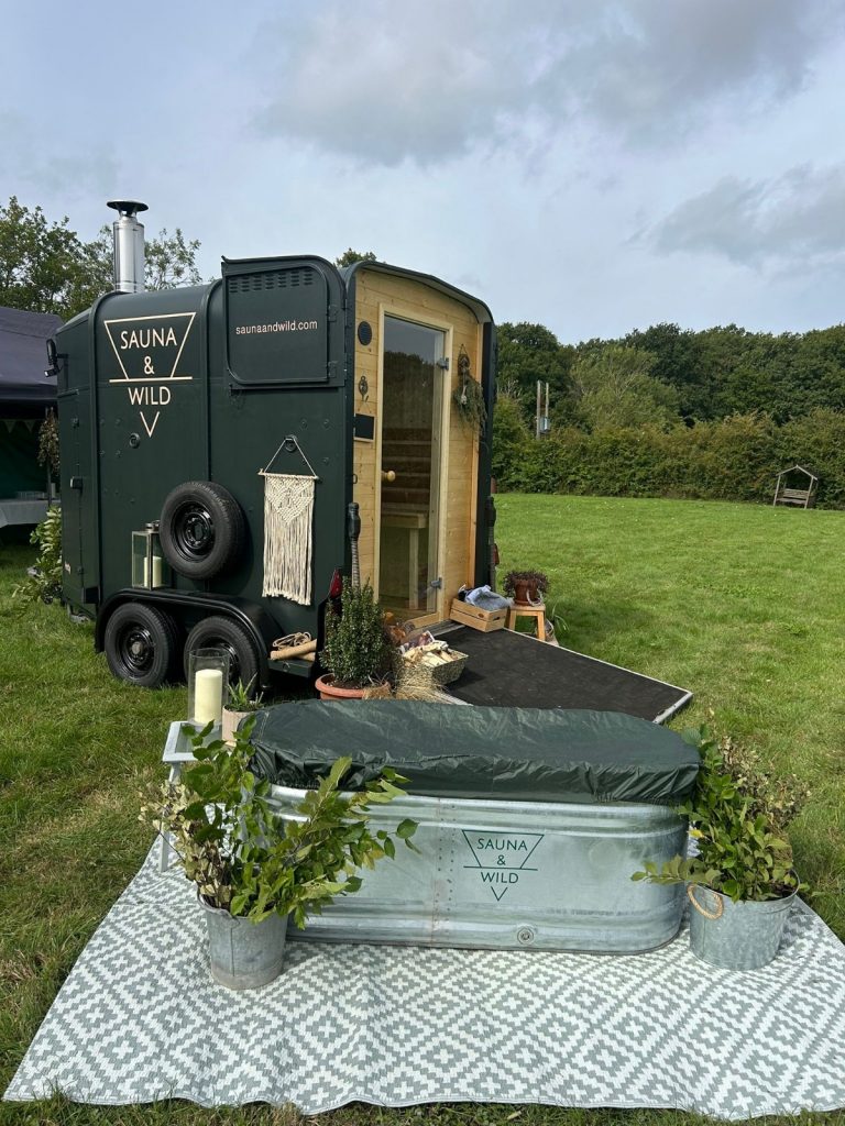Sauna & Wild at Kingsdown Camping