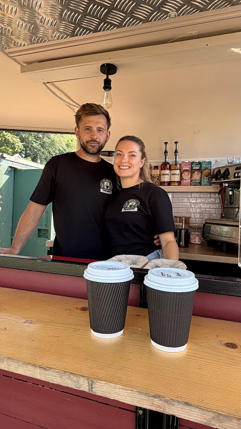 Anna and Brad at Stable Grounds